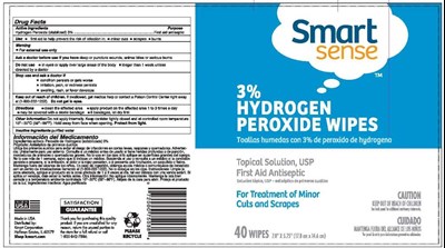 Hydrogen Peroxide Wipes Label (Hydrogen Peroxide Wipes)
